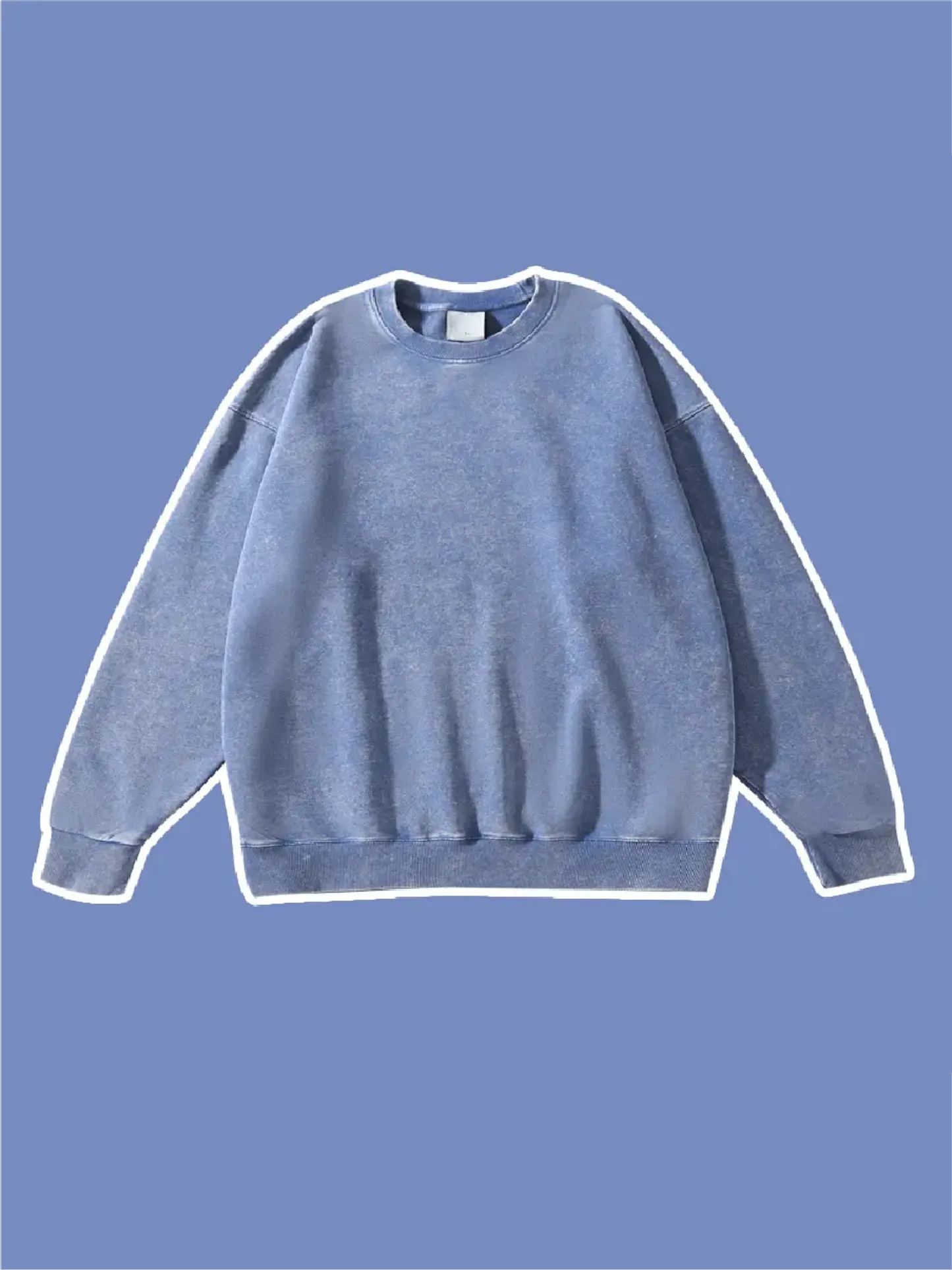 450g Washed Vintage Cotton Sweatshirts