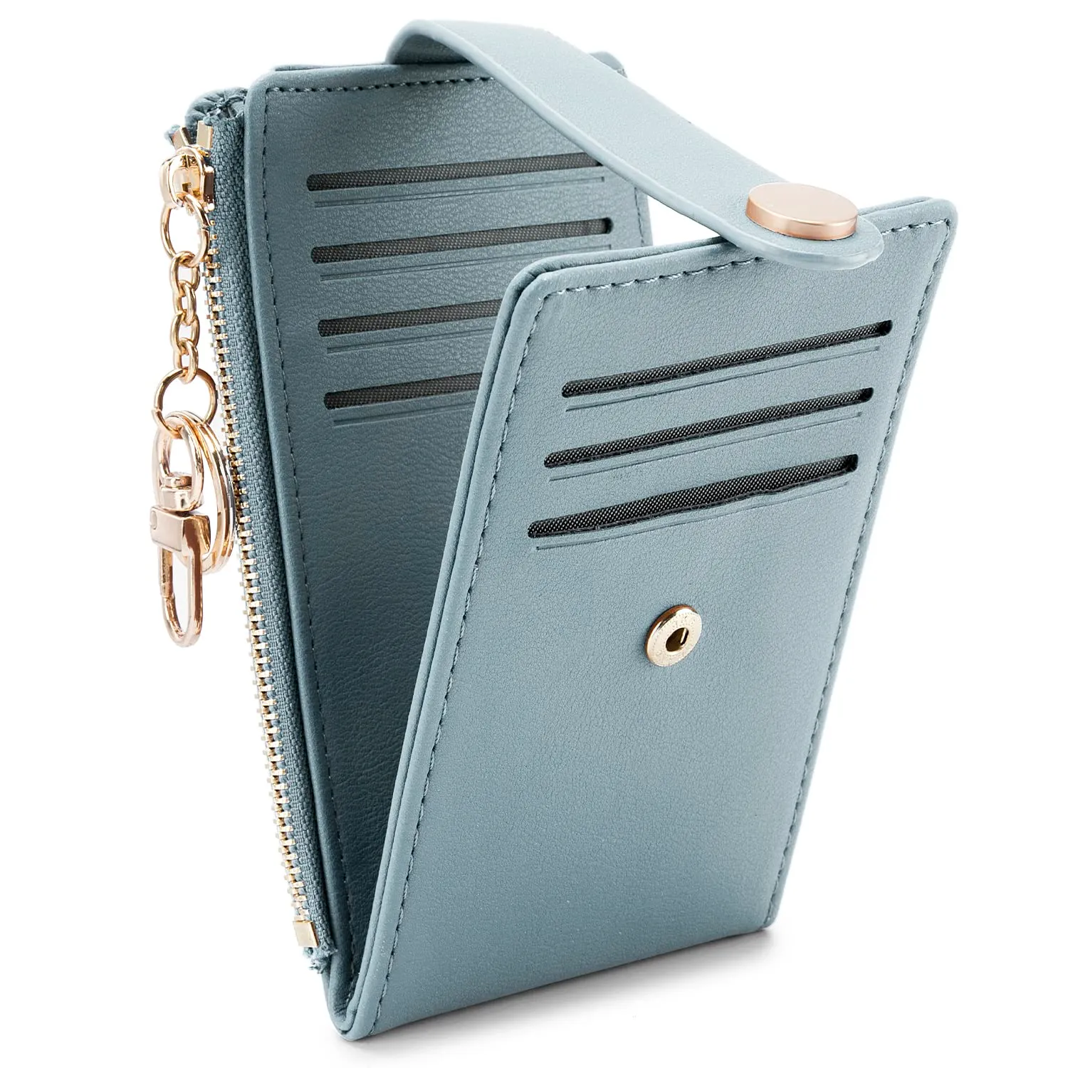 1-PU Leather-Light Blue