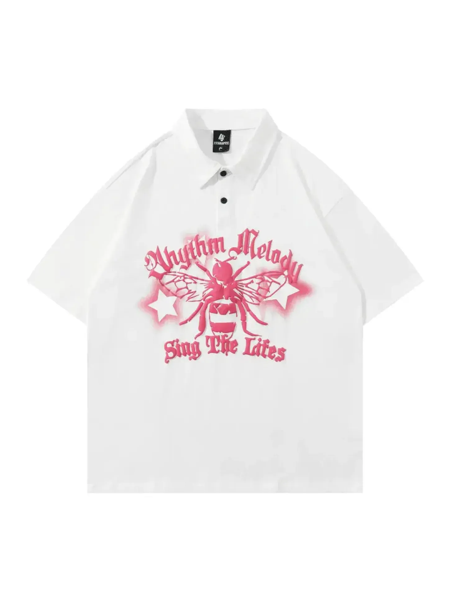 Sing The Lifes Half Button Polo Shirt