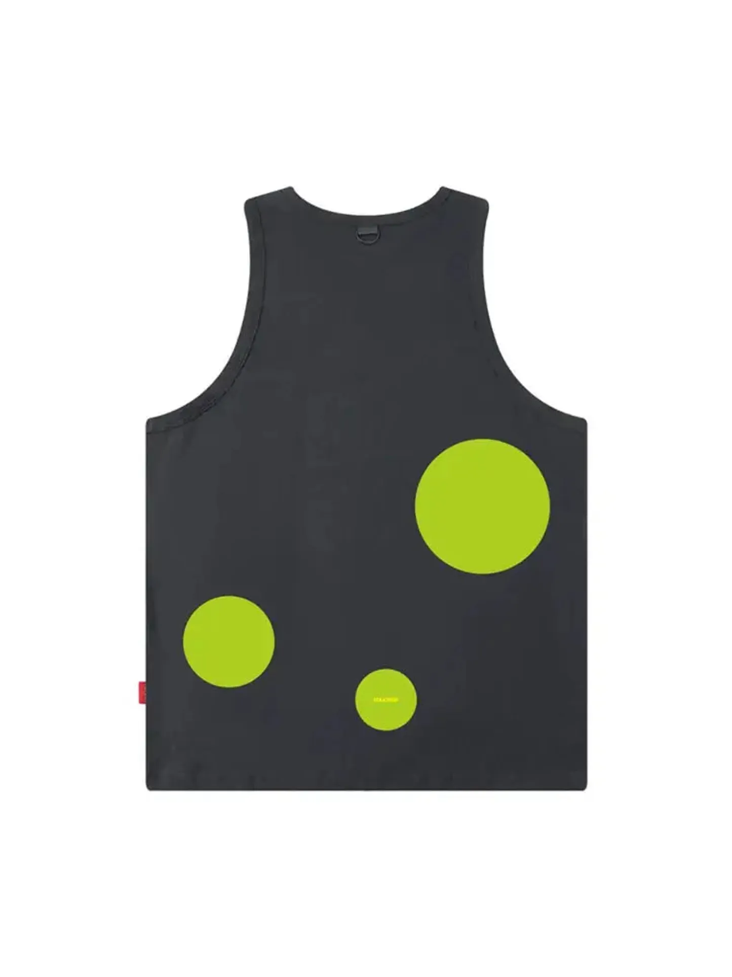 Letter Dot Sleeveless Shirt