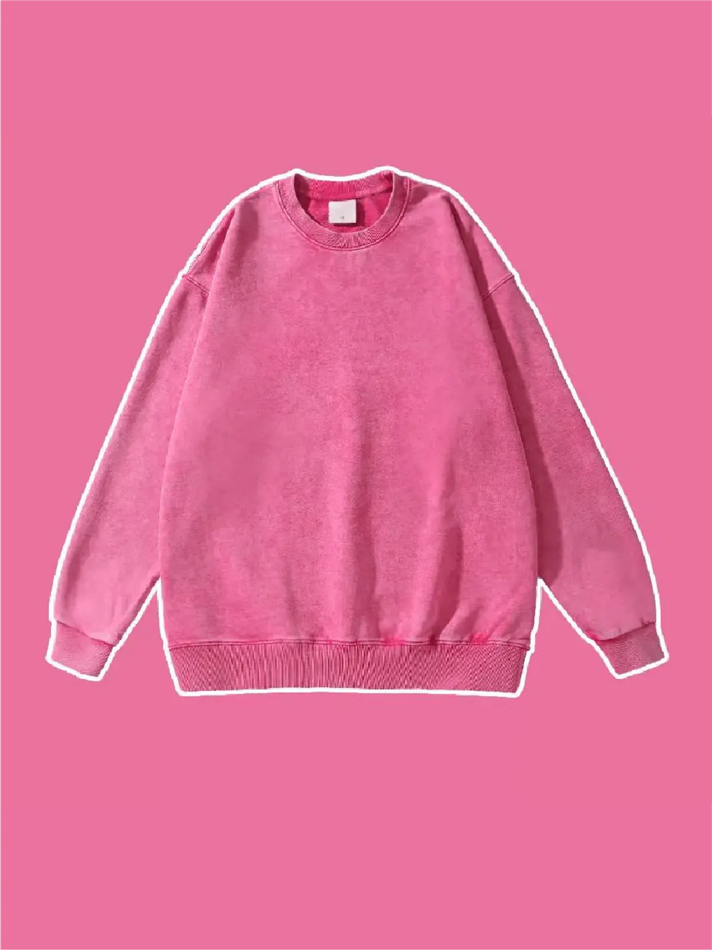 450g Washed Vintage Cotton Sweatshirts