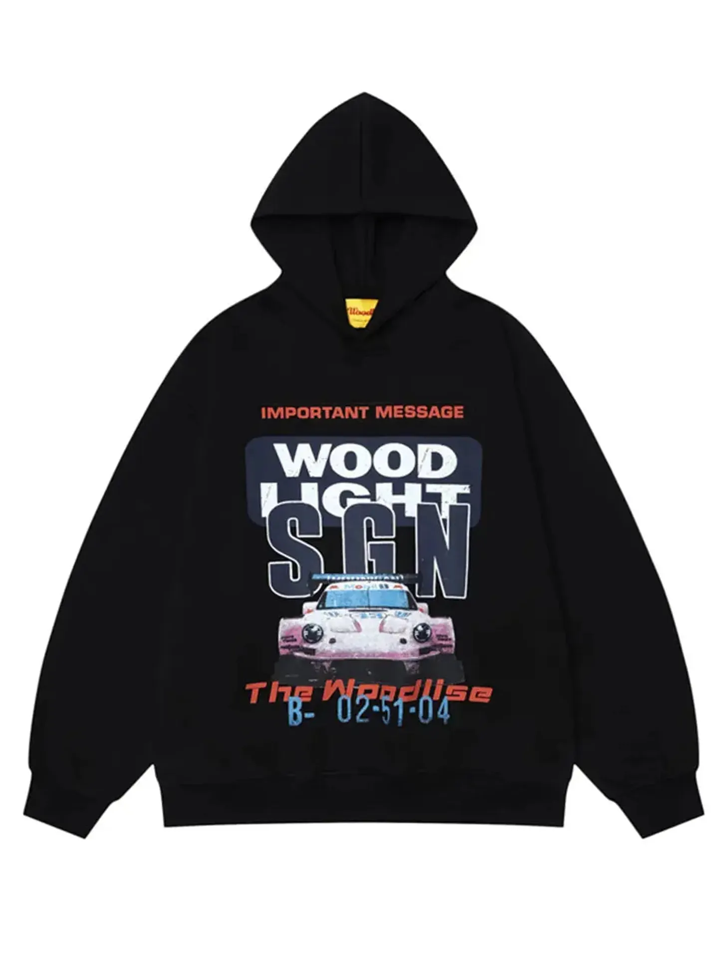 High Street Racing Printed Hoodie