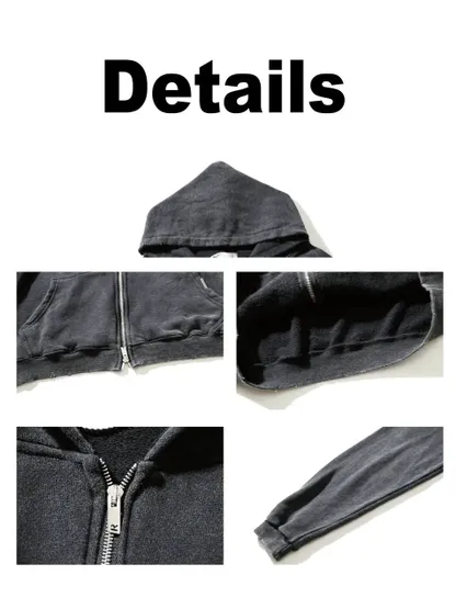 High Steet Zip-up Hoodie