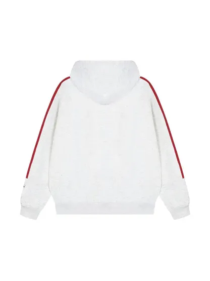 Girl's Color Contrast Webbing Hoodie