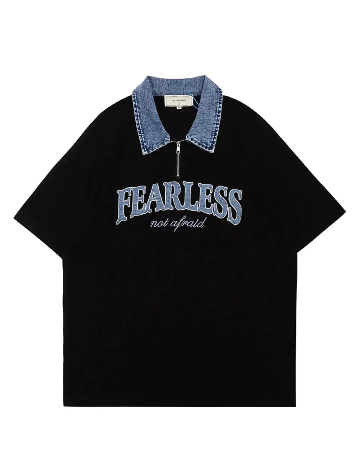 American Style Fearless Zip Polo Shirt