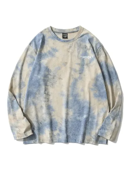 Colorful Tie Dye Long Sleeve T-shirt