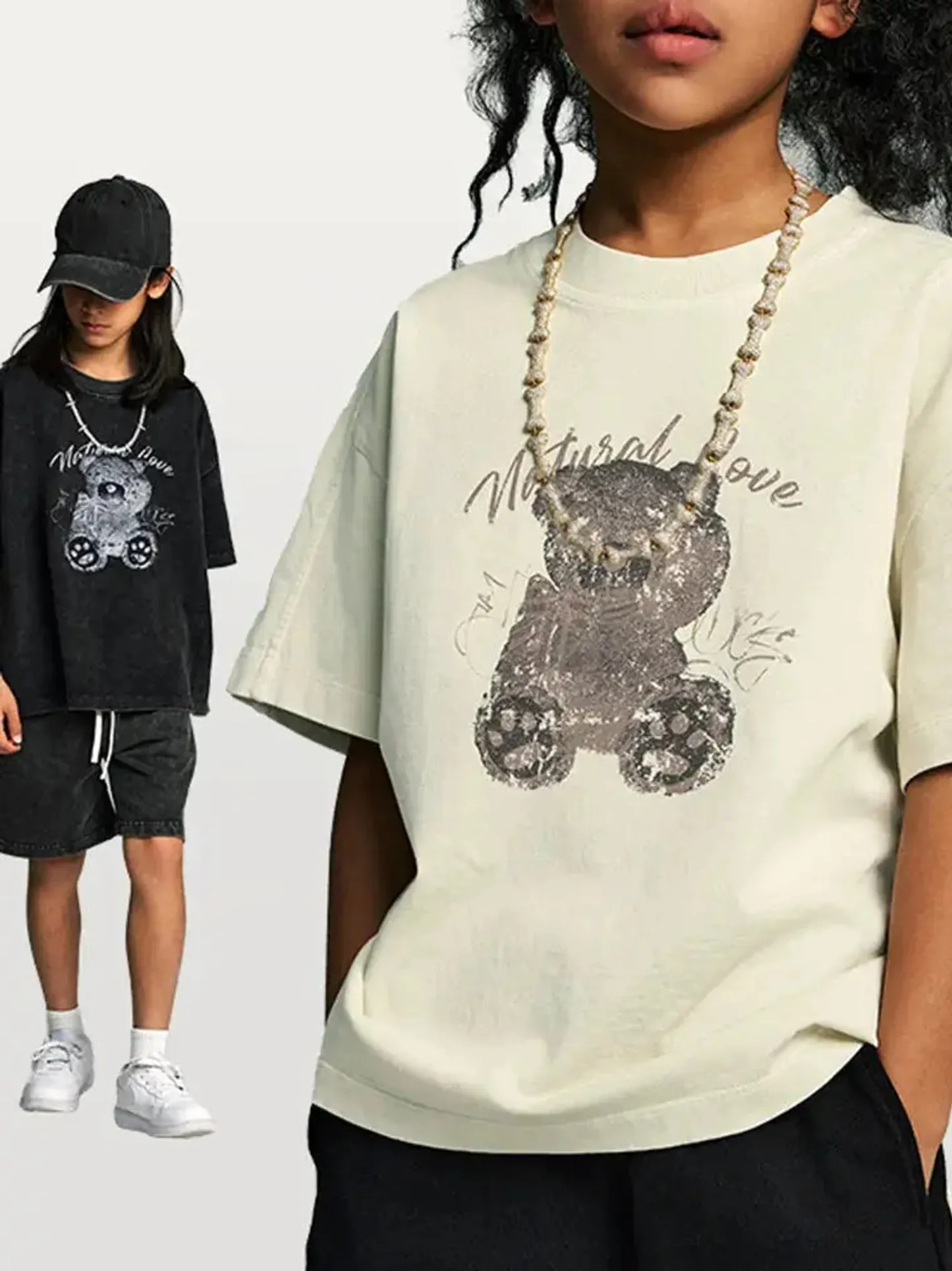 Kids Vintage Bear Graphic T-shirt