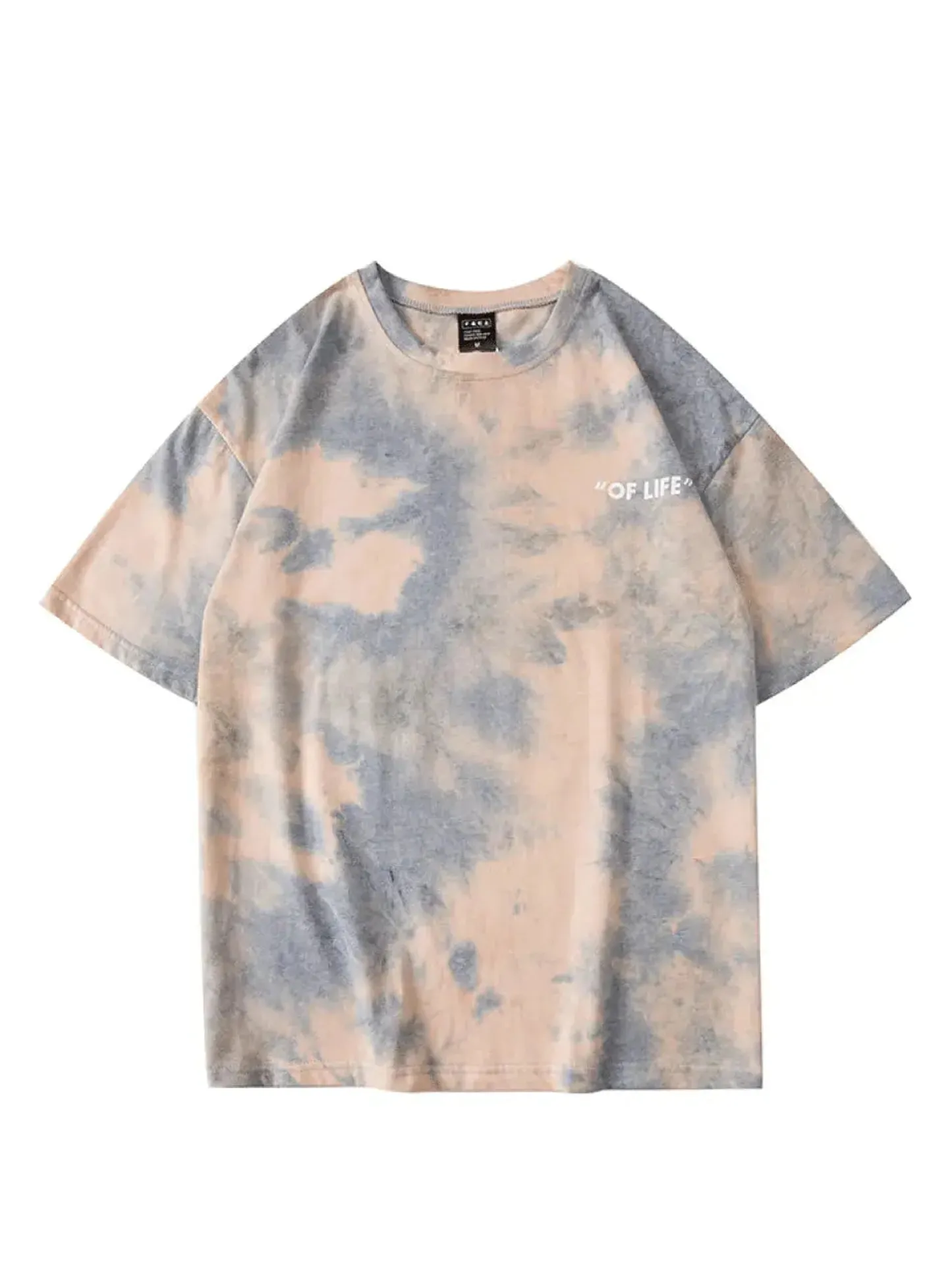 Colorful Tie Dye Short Sleeve T-shirt