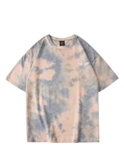 Colorful Tie Dye Short Sleeve T-shirt