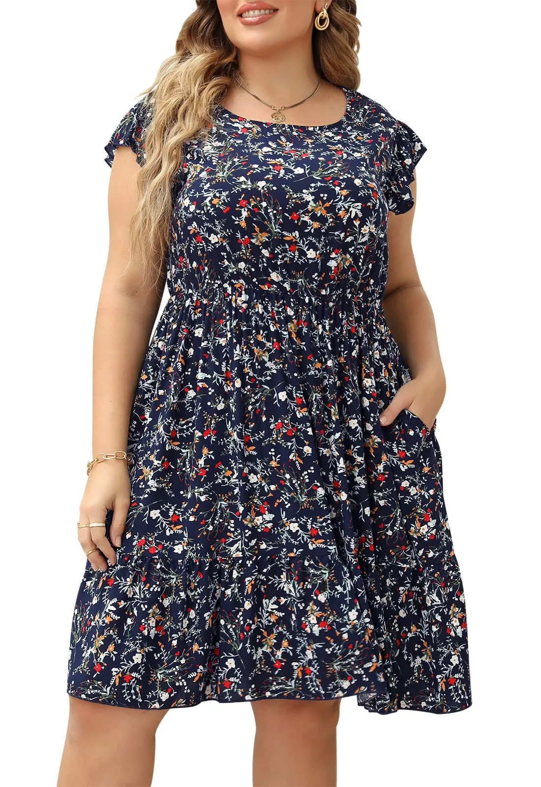 02 - Navy Blue Floral