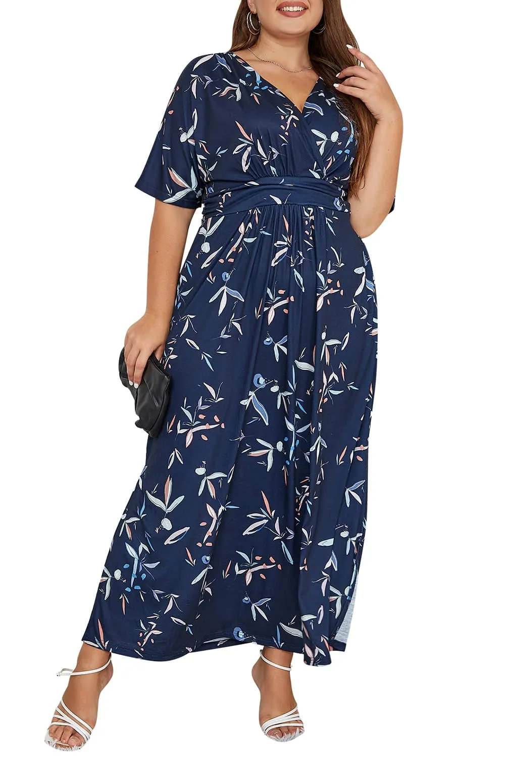 01 - Navy Blue Floral