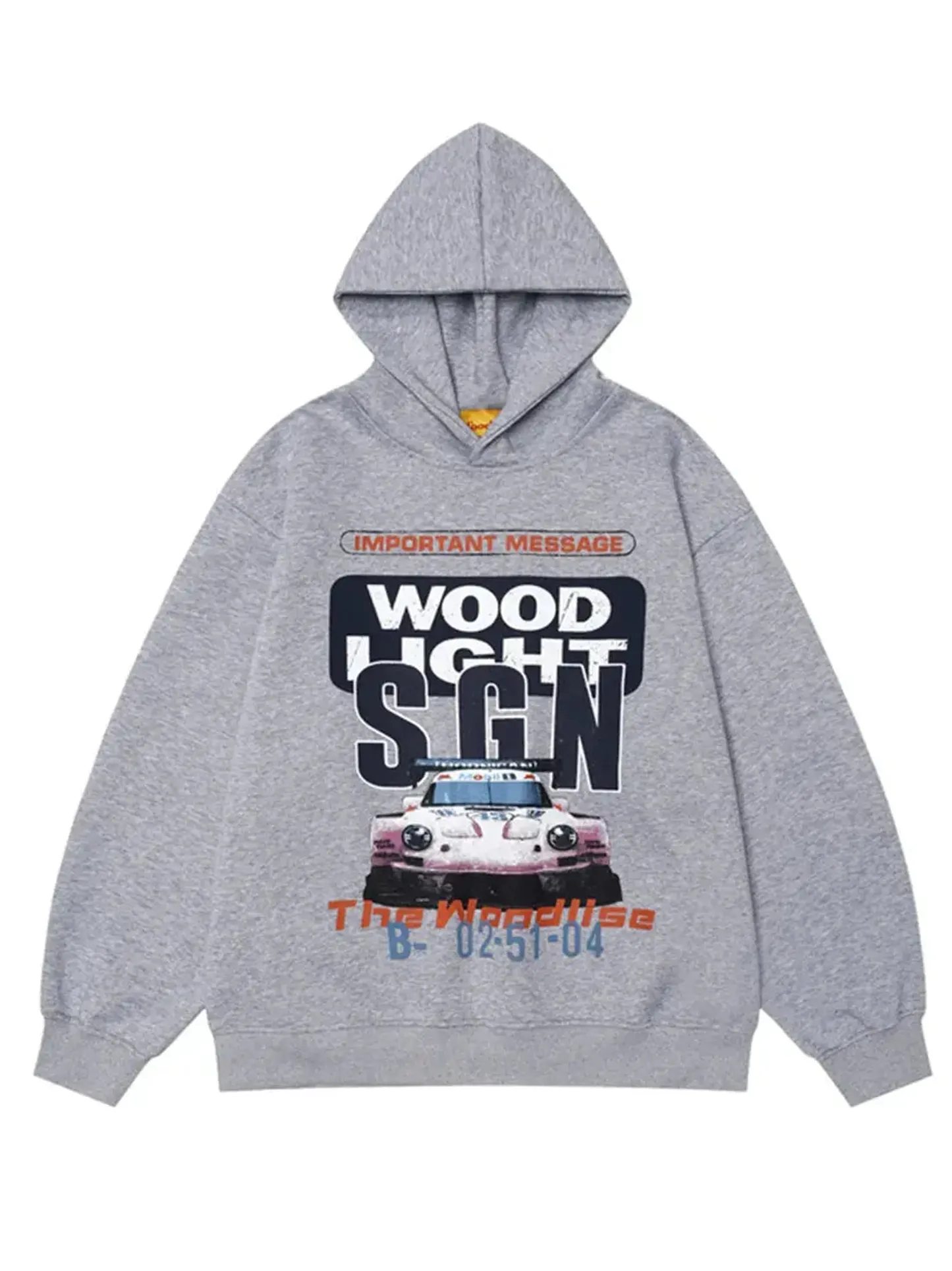 High Street Racing Printed Hoodie