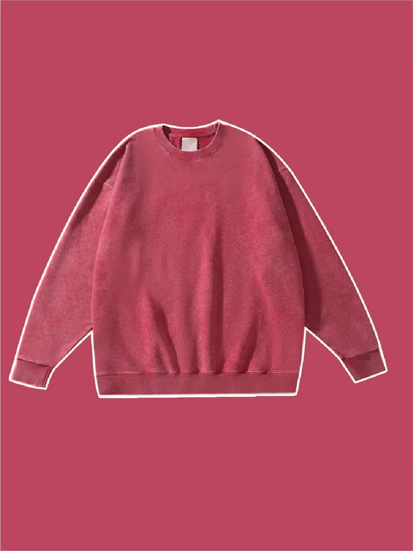 450g Washed Vintage Cotton Sweatshirts