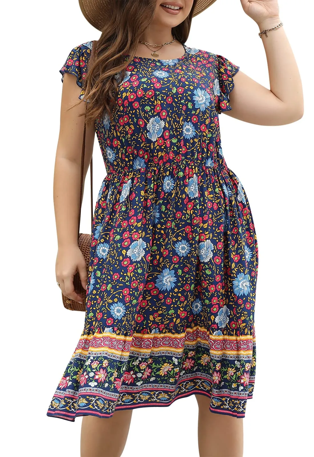 03 - Navy Blue Floral