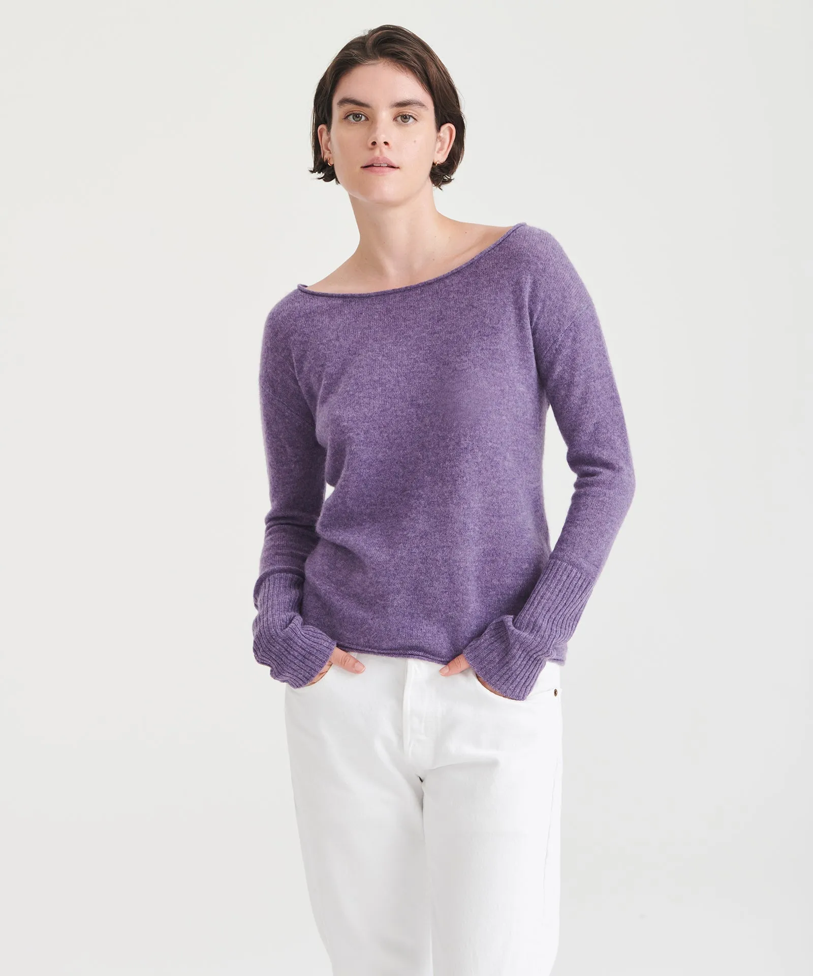 Heathered Purple