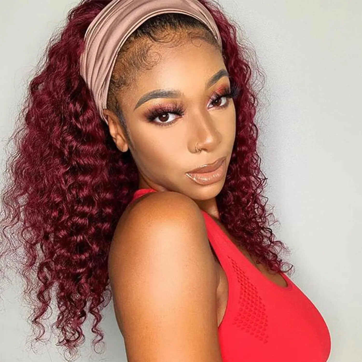 99J Headband Wig Deep Wave