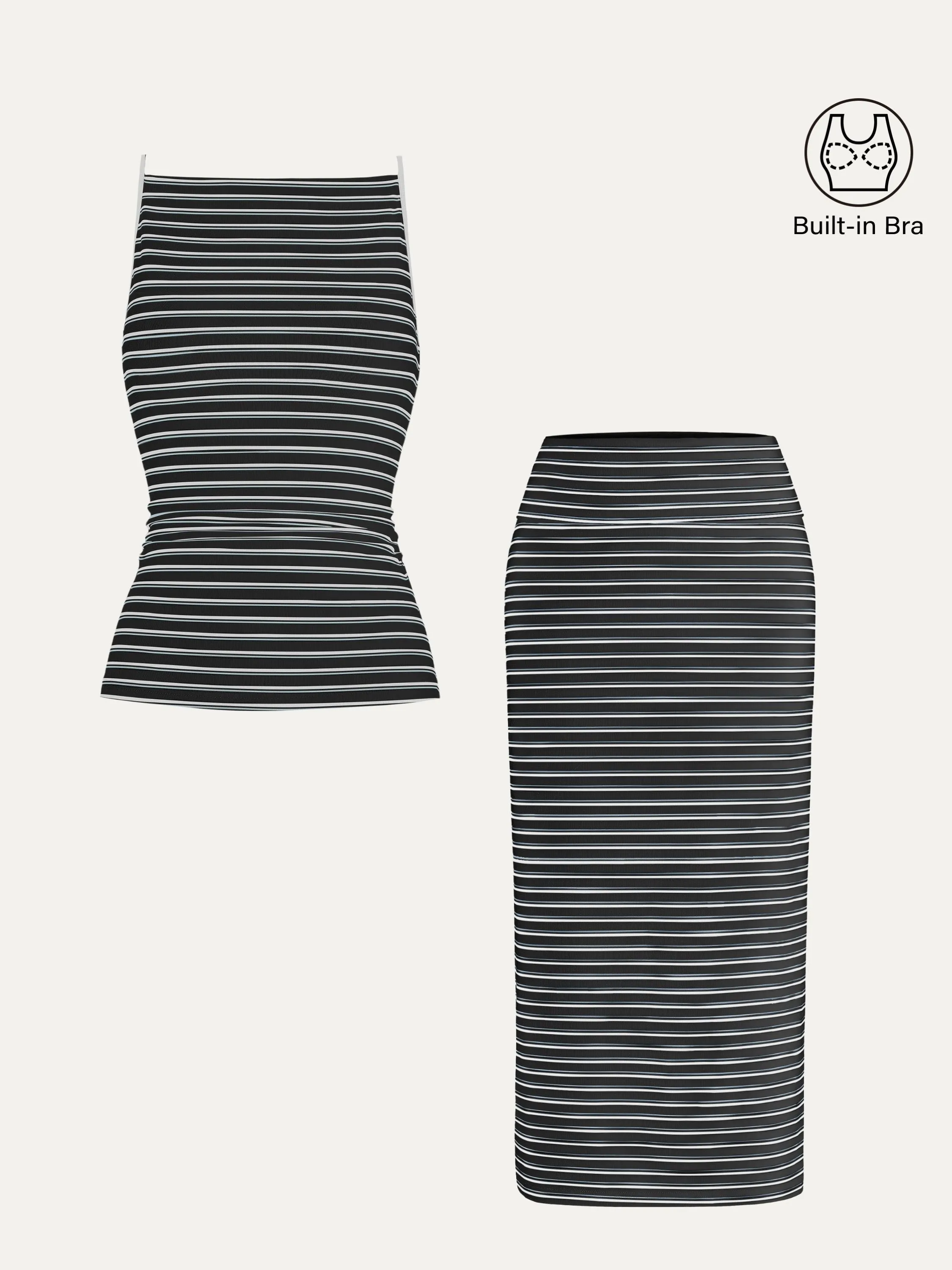 Black/White Stripe