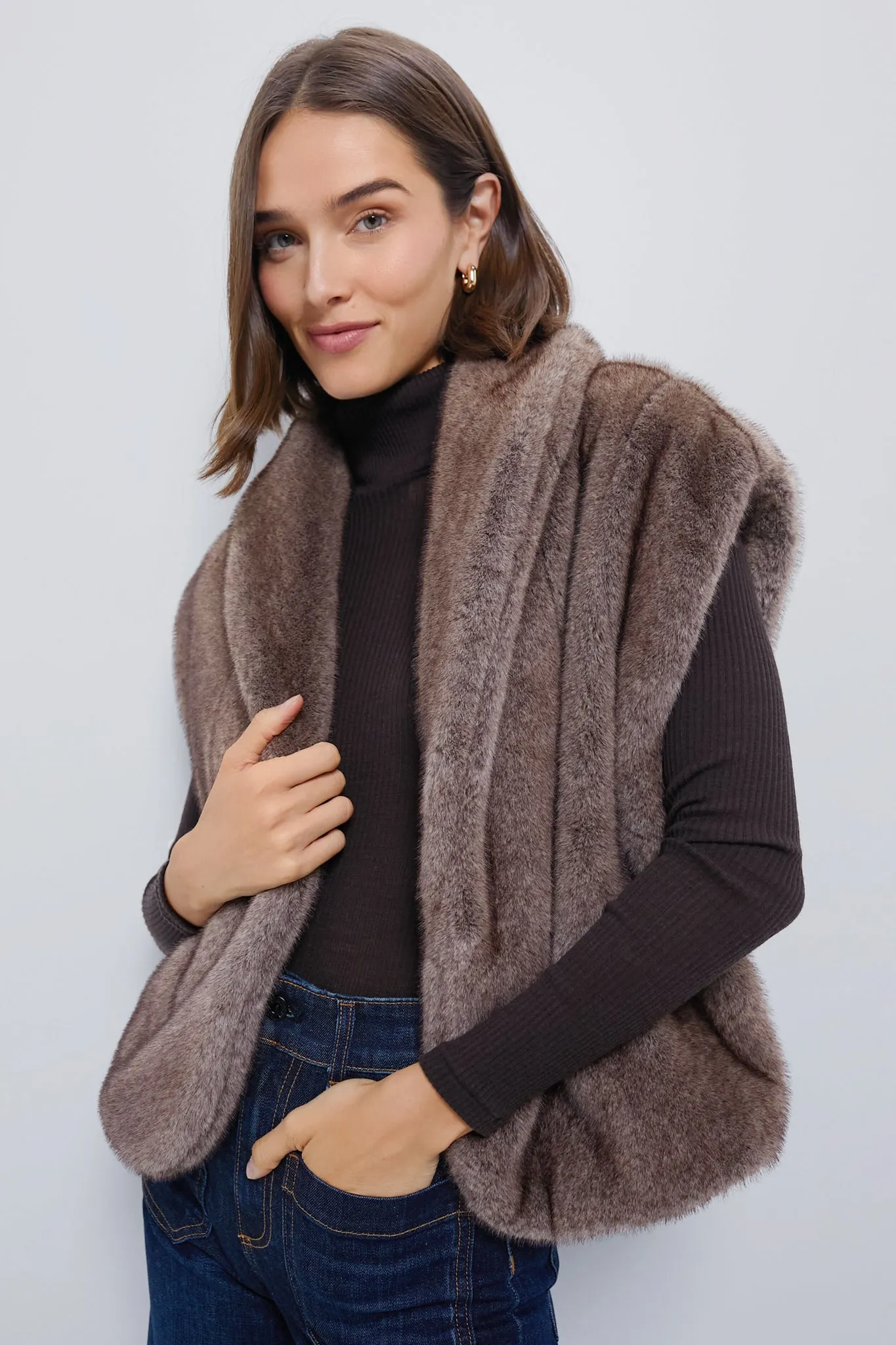 Brown Faux Fur