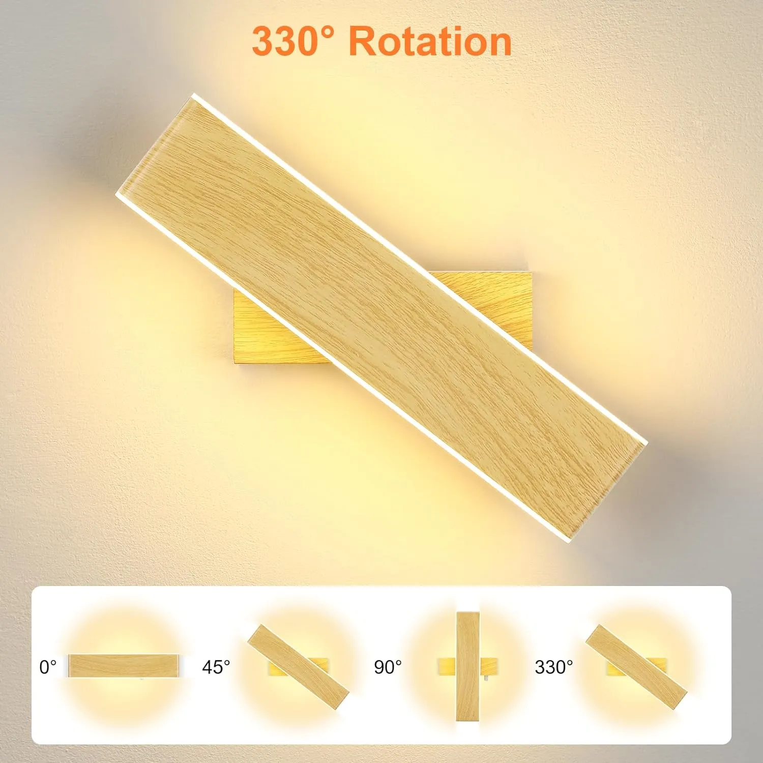 Holzfarbe mit Schalter