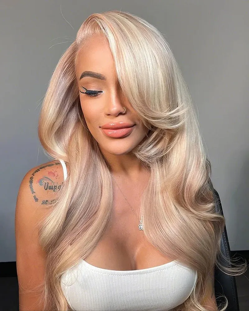 Blonde with highlights