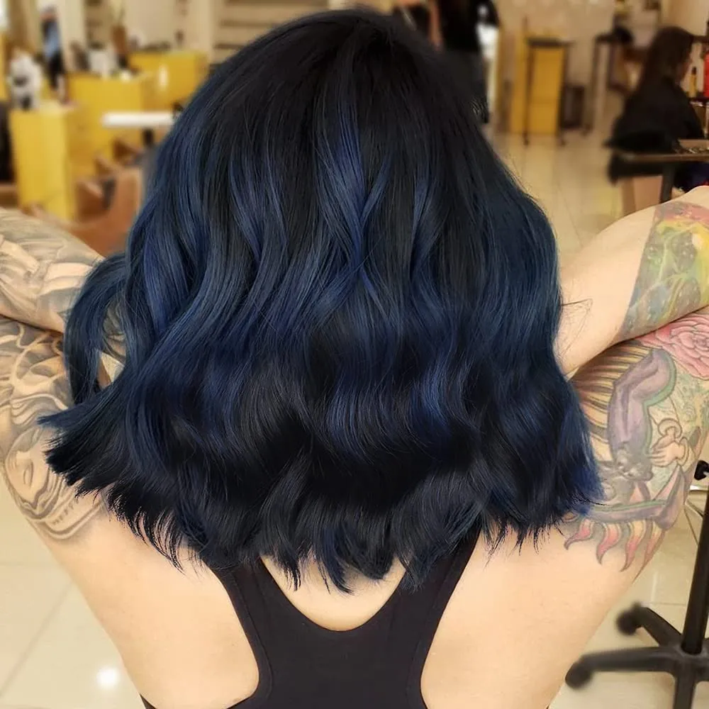 mixed dark blue