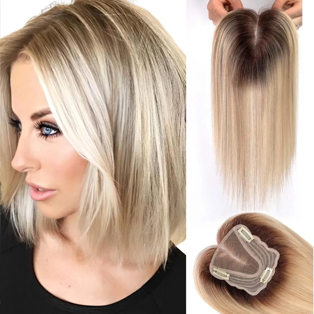 Light Brown with Blonde Highlight