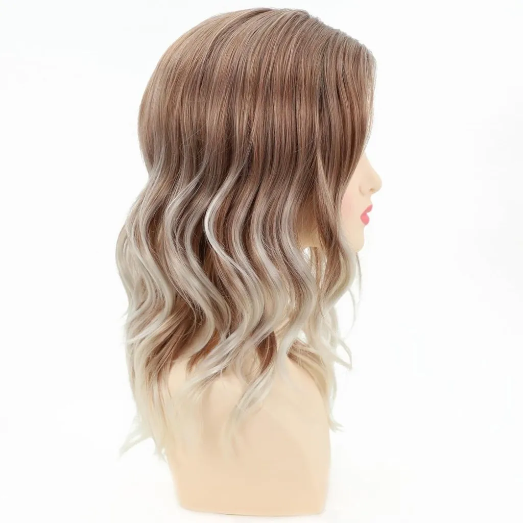 ombre rose blonde