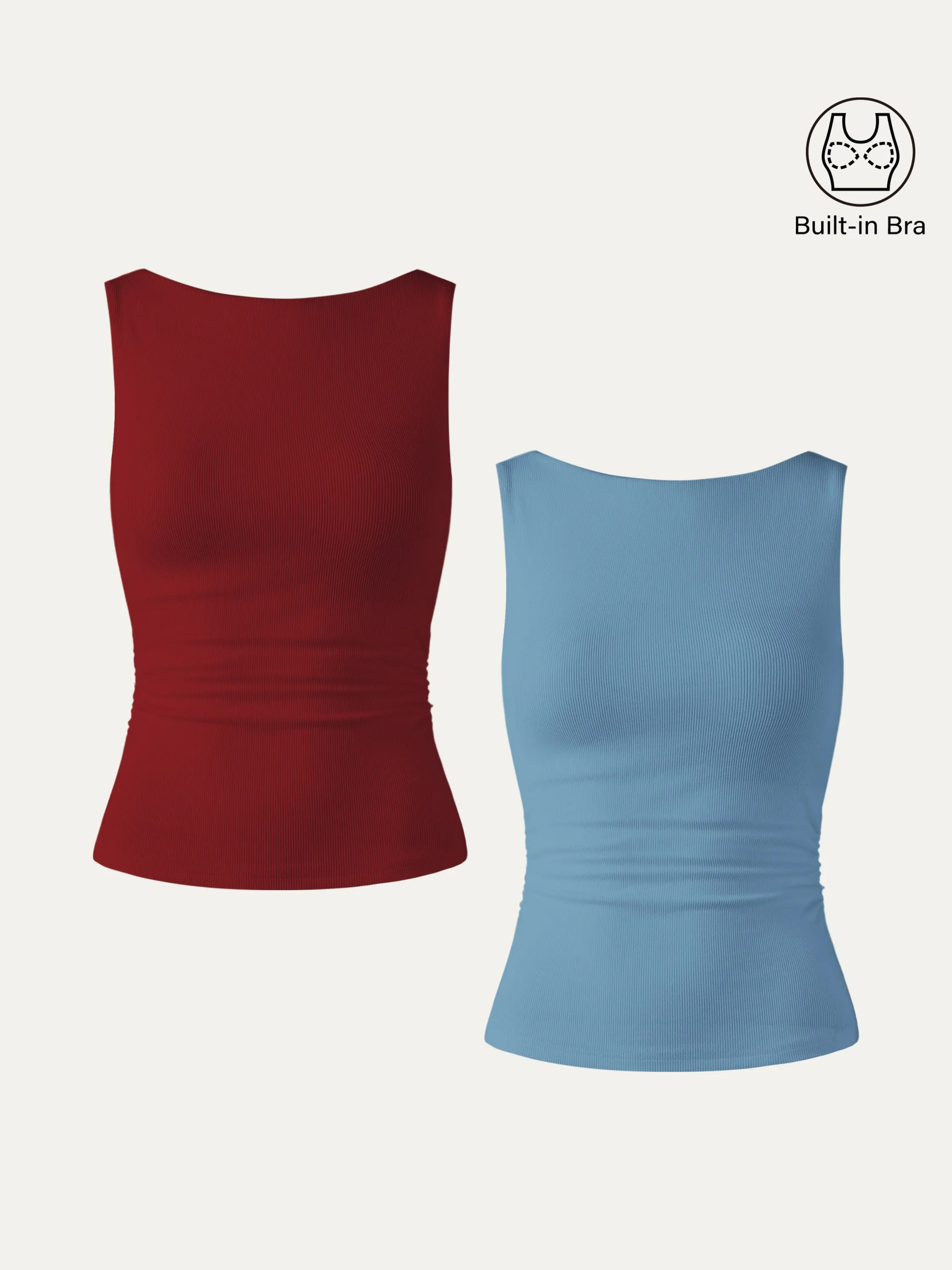 Dusk Blue/Retro Red