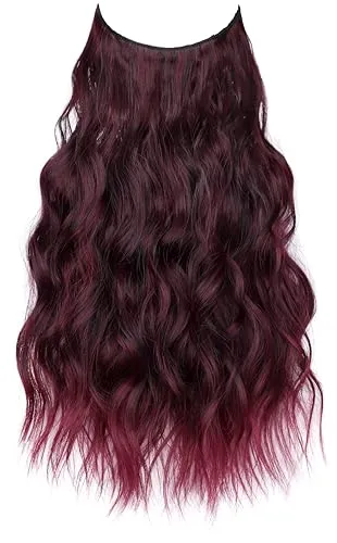 Ombre Burgundy mix Black